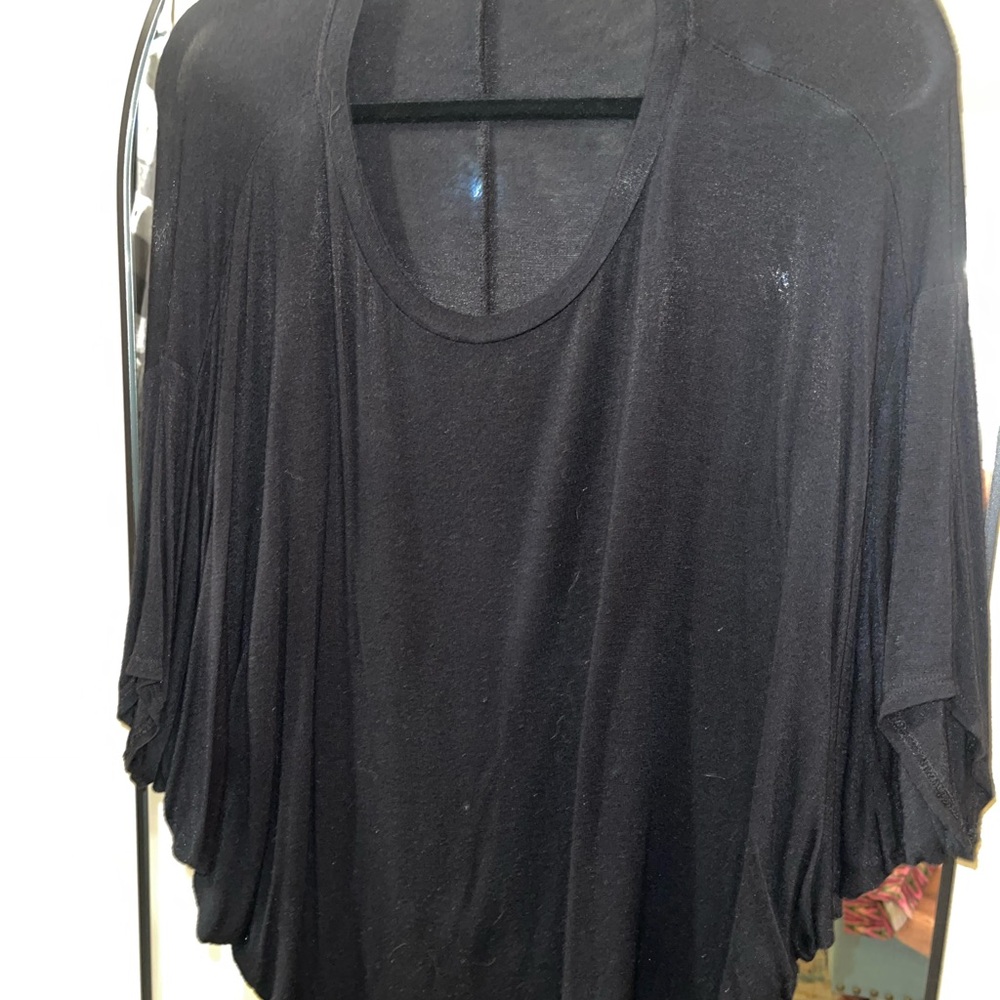 Forever 21 Black Short Sleeve Top